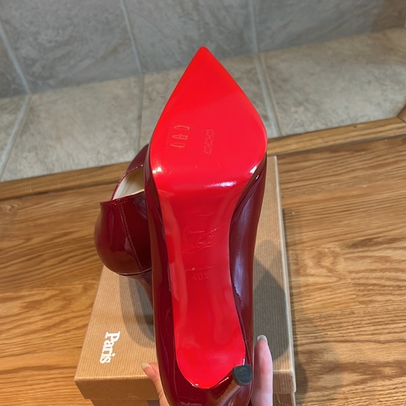 Absolute must haves Pigalle Plato 100 Patent red heels - Picture 7 of 8